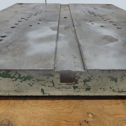 34" x 36" x 4" Thick Steel Plate Slab Set Up Jig Fixture Tombstone