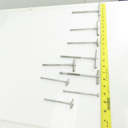 Telescopic Inside Gauge Set 3/8" To 6" Lot Of 9