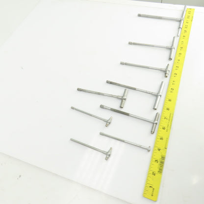 Telescopic Inside Gauge Set 3/8" To 6" Lot Of 9