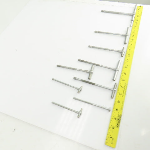 Telescopic Inside Gauge Set 3/8" To 6" Lot Of 9