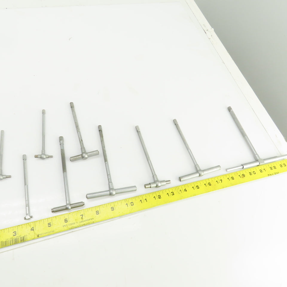 Telescopic Inside Gauge Set 3/8" To 6" Lot Of 9
