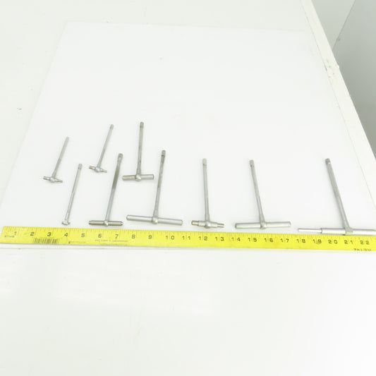 Telescopic Inside Gauge Set 3/8" To 6" Lot Of 9