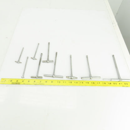 Telescopic Inside Gauge Set 3/8" To 6" Lot Of 9