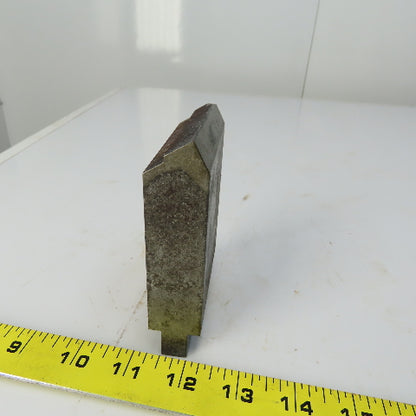 3" Press Brake Forming  Angle Die Block 1/2" Tang 4-1/4" Ht. 1 Thick