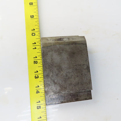 3" Press Brake Forming  Angle Die Block 1/2" Tang 4-1/4" Ht. 1 Thick