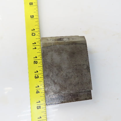 3" Press Brake Forming  Angle Die Block 1/2" Tang 4-1/4" Ht. 1 Thick