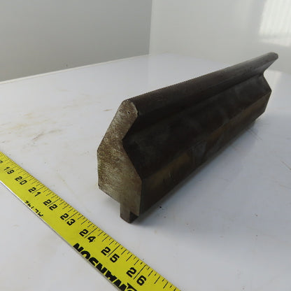 12-1/2" Press Brake Gooseneck Punch Die Block 1/2" Tang 4-1/4" Tall
