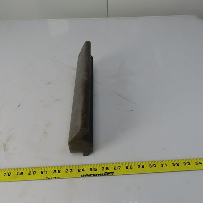 12-1/2" Press Brake Gooseneck Punch Die Block 1/2" Tang 4-1/4" Tall