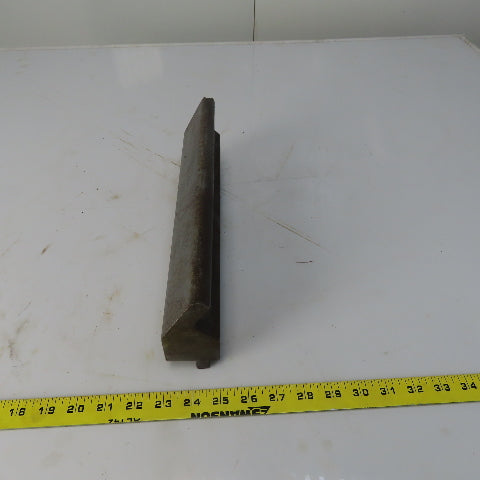 12-1/2" Press Brake Gooseneck Punch Die Block 1/2" Tang 4-1/4" Tall