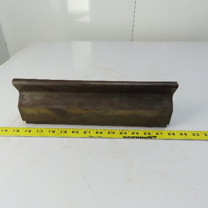 12-1/2" Press Brake Gooseneck Punch Die Block 1/2" Tang 4-1/4" Tall