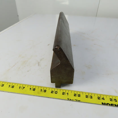 12-1/2" Press Brake Gooseneck Punch Die Block 1/2" Tang 4-1/4" Tall
