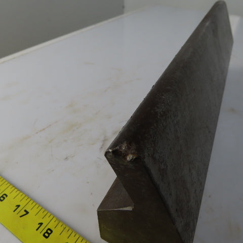 12-1/2" Press Brake Gooseneck Punch Die Block 1/2" Tang 4-1/4" Tall