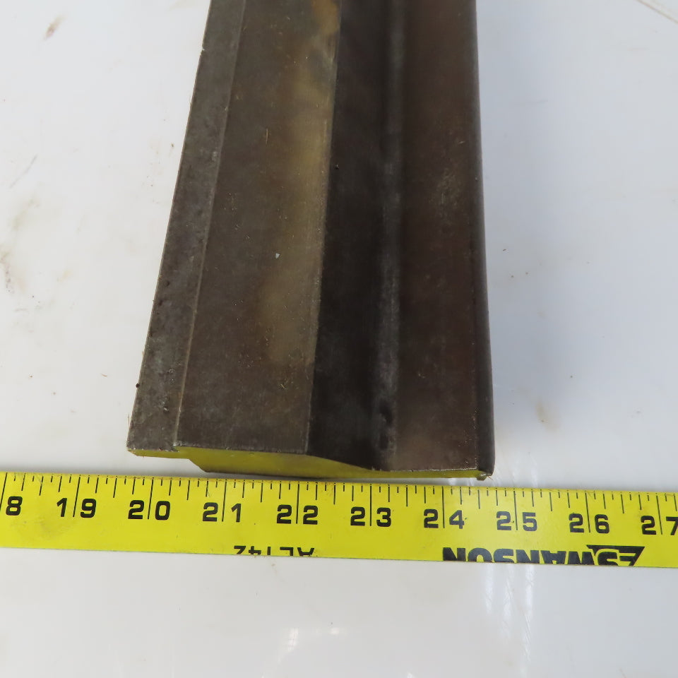 12-1/2" Press Brake Gooseneck Punch Die Block 1/2" Tang 4-1/4" Tall