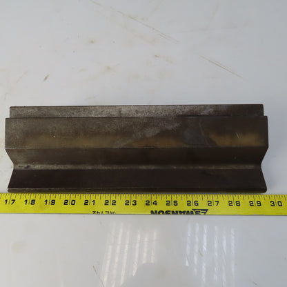 12-1/2" Press Brake Gooseneck Punch Die Block 1/2" Tang 4-1/4" Tall