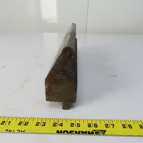 12-1/2" Press Brake Gooseneck Punch Die Block 1/2" Tang 4-1/4" Tall
