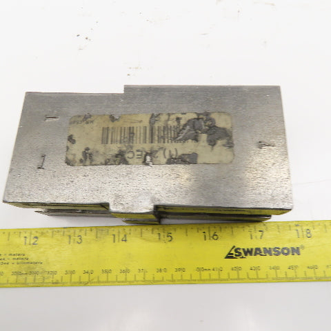 H&R Lathe Chuck Keyway Jaw 5" x 1-3/4" Wide Step Milled Set of 3