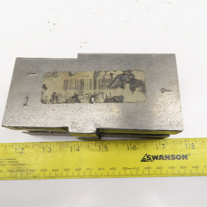 H&R Lathe Chuck Keyway Jaw 5" x 1-3/4" Wide Step Milled Set of 3