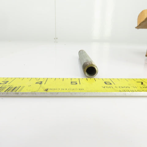 Seminole 0100250500 1/4" NPT x 5" OAL Galvanized Steel Pipe Nipple Lot Of 23