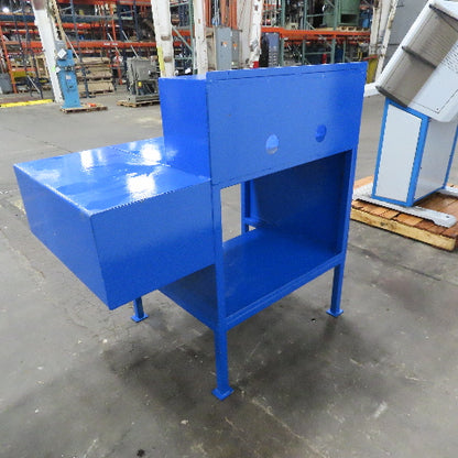 Steel Custom Computer Desk Work Station W/ Storage 34" x 30 x 38"Tall