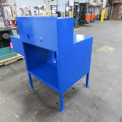 Steel Custom Computer Desk Work Station W/ Storage 34" x 30 x 38"Tall