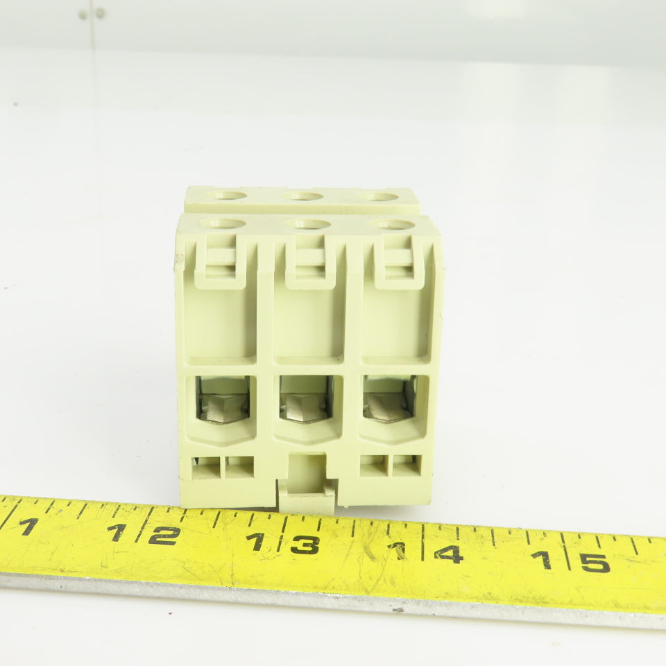 Siemens 8WA1305 Through Type Thermoplast Terminal Block 600V 2-12AWG
