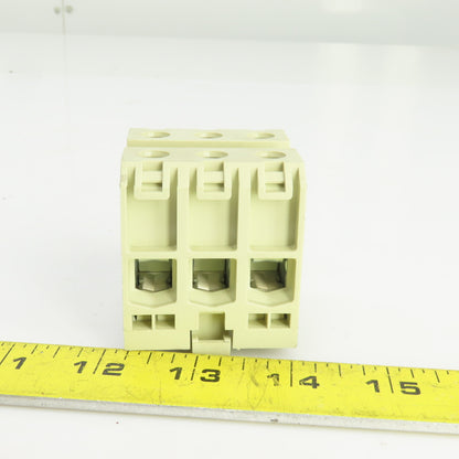 Siemens 8WA1305 Through Type Thermoplast Terminal Block 600V 2-12AWG