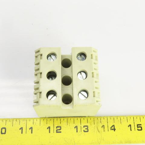Siemens 8WA1305 Through Type Thermoplast Terminal Block 600V 2-12AWG