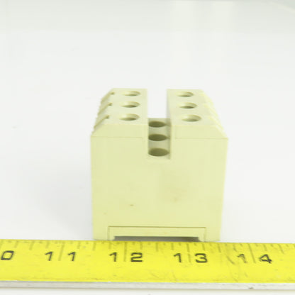 Siemens 8WA1305 Through Type Thermoplast Terminal Block 600V 2-12AWG