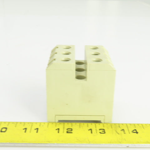 Siemens 8WA1305 Through Type Thermoplast Terminal Block 600V 2-12AWG