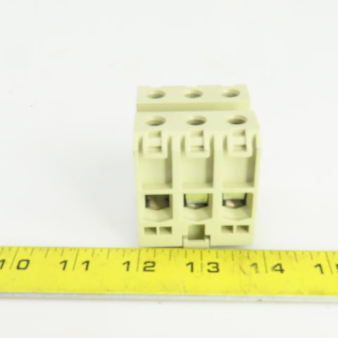 Siemens 8WA1305 Through Type Thermoplast Terminal Block 600V 2-12AWG