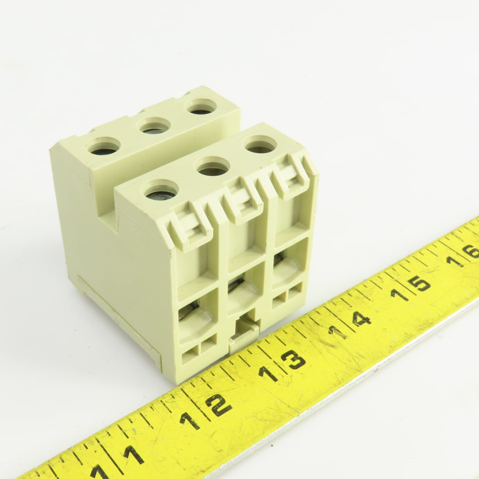 Siemens 8WA1305 Through Type Thermoplast Terminal Block 600V 2-12AWG