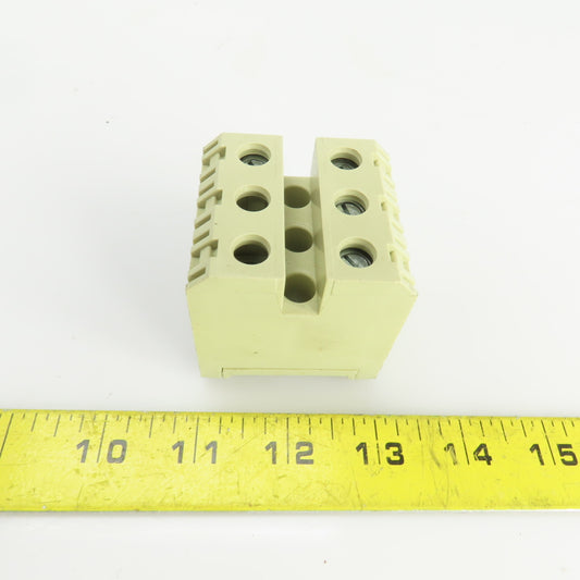 Siemens 8WA1305 Through Type Thermoplast Terminal Block 600V 2-12AWG
