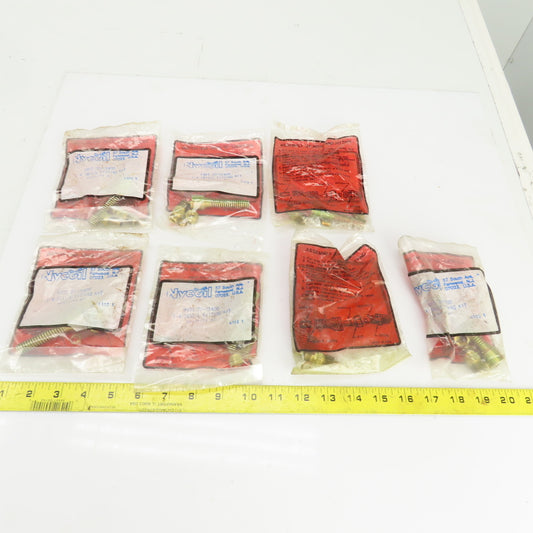 Nycoil 20-01400 1/4" Swivel Fitting Kit Lot Of 7