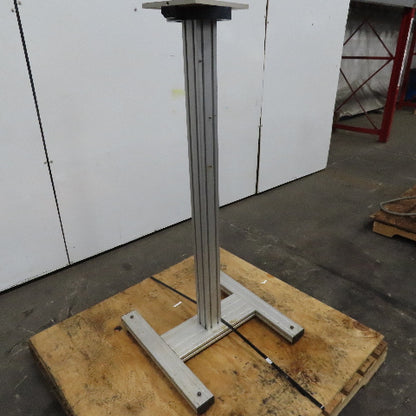 80/20 Style 54" Tall Rotating Computer Monitor Machine Component Stand 24"x24"