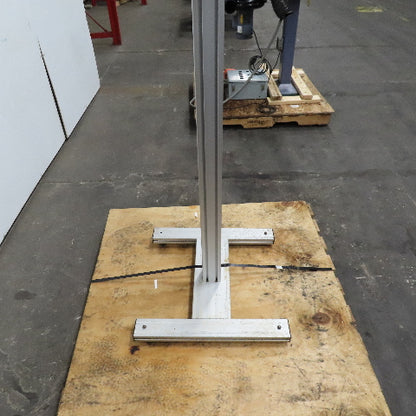 80/20 Style 54" Tall Rotating Computer Monitor Machine Component Stand 24"x24"