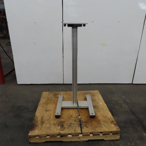 80/20 Style 54" Tall Rotating Computer Monitor Machine Component Stand 24"x24"