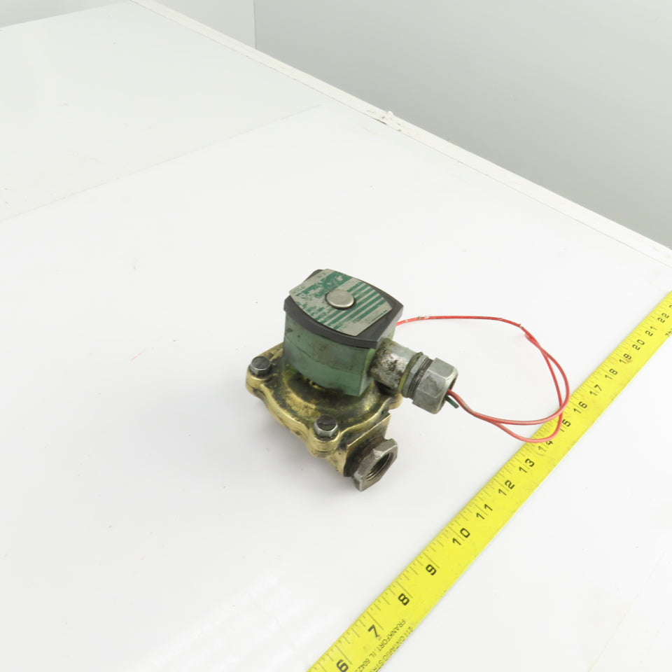Asco 125-150PSI Air/Water/Gas Solenoid Operated Valve 16.1W