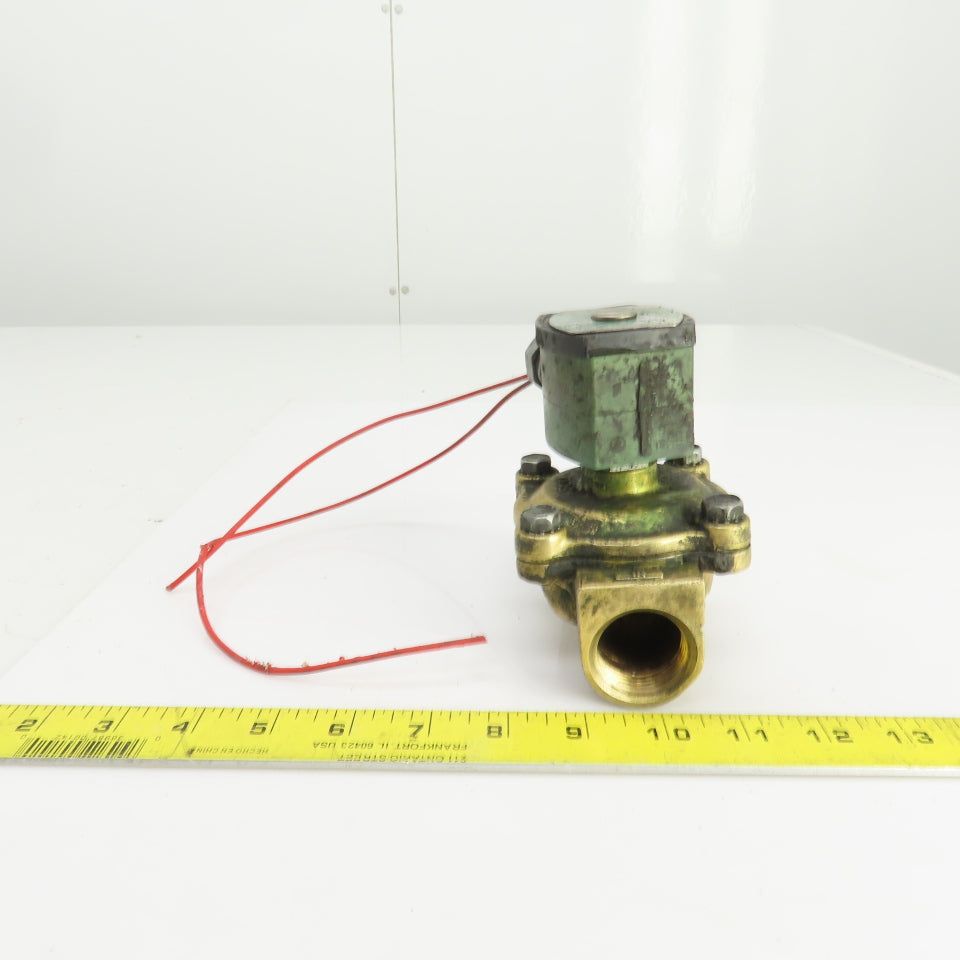 Asco 125-150PSI Air/Water/Gas Solenoid Operated Valve 16.1W
