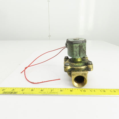 Asco 125-150PSI Air/Water/Gas Solenoid Operated Valve 16.1W