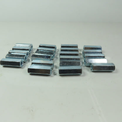 3/8-16 x 1-3/4L Hex Rod Coupling Nuts Threaded Rod Connectors Zinc Lot/24