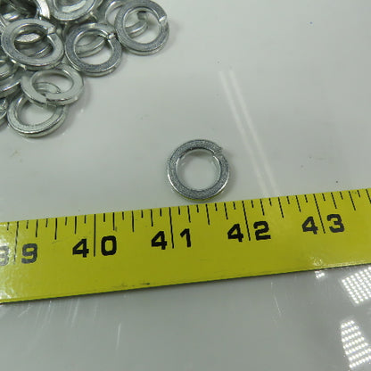 Plated Steel Split Lock Washer, Fits Bolt Size 9/16 Lot of 140
