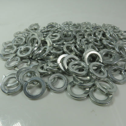 Plated Steel Split Lock Washer, Fits Bolt Size 9/16 Lot of 140