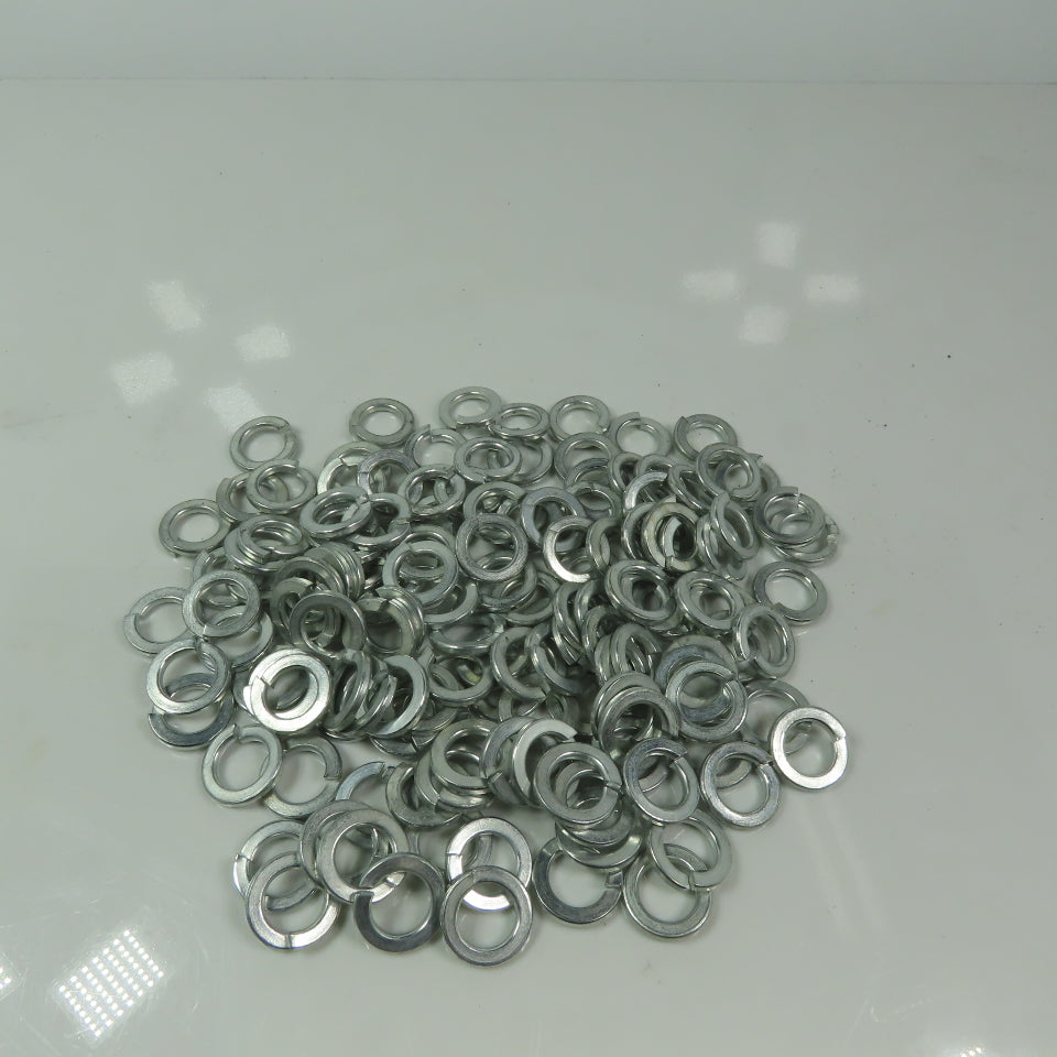 Plated Steel Split Lock Washer, Fits Bolt Size 9/16 Lot of 140