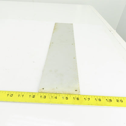 Spirex Wind 2000 18-1/4" x 4" Cast Aluminum Machine Name Legend Plate