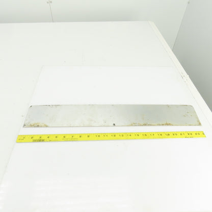 Weidemann Murata Centrum 2000IQ 24" x 3-3/4" Aluminum Machine Name Legend Plate