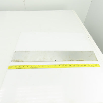 Weidemann Murata Centrum 2000IQ 24" x 3-3/4" Aluminum Machine Name Legend Plate