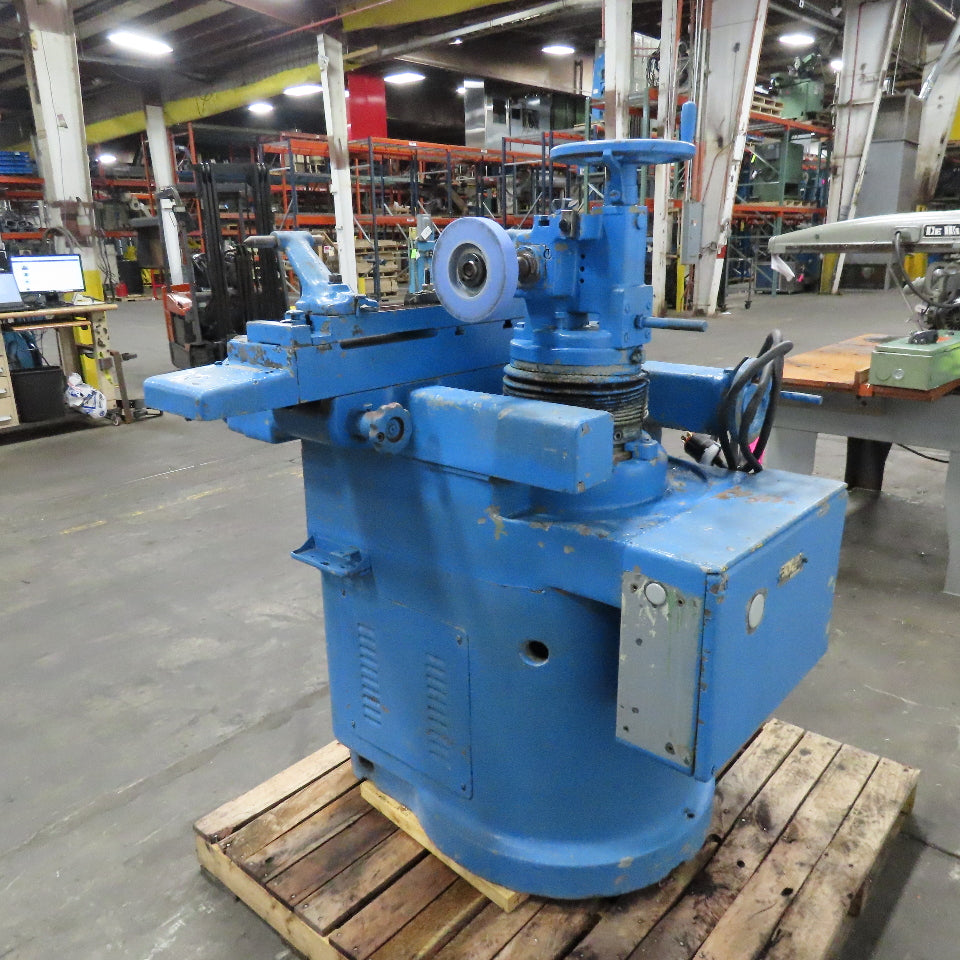 Brown & Sharpe 10 N T&C Cutter Tool Grinder 208-440V 3Ph 20" Bench Center Tested