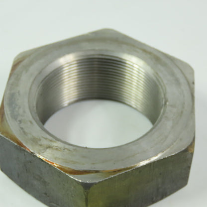 2-7/16 -12 Hex Nut Plain Steel  1-25/64" Thick 3-3/4" Wrench Size