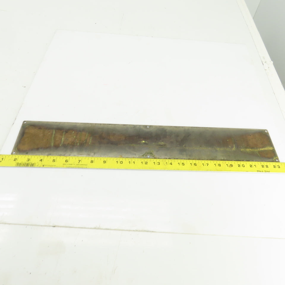 Lathe Plus 22-1/4" x 3-1/2" Aluminum Machine Name Legend Plate