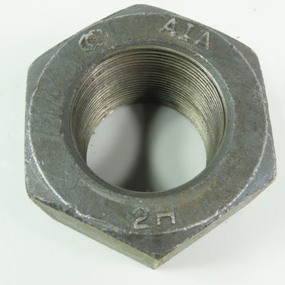 1-7/8 -11 Hex Nut Plain Steel  1-61/64" Thick 3-1/16" Wrench Size